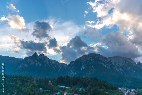 Clouds on the sky