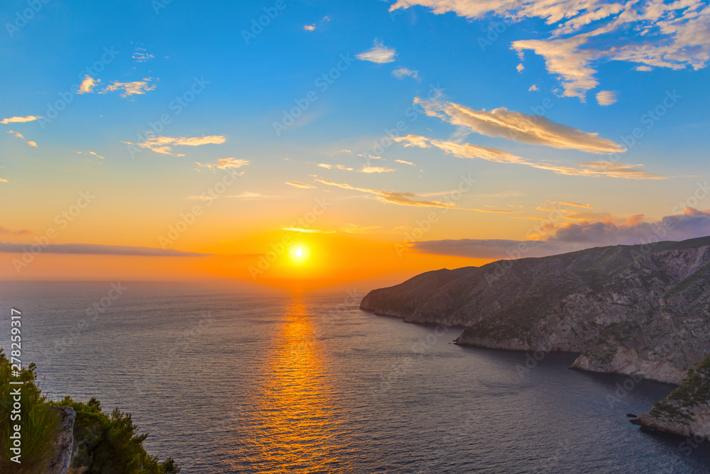 Fototapeta premium Lansdcape at the sea, Greece