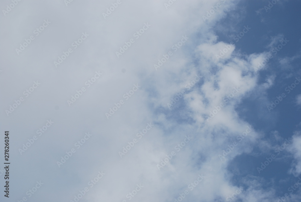 Obraz premium Blue Sky and Clouds Landscape