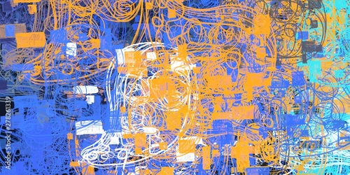 Wallpaper Mural Wide brush. Color texture. Abstract. Canvas surface. Colorful pattern. Oil painting. Painterly mix. Backdrop material. Wall painting. 2d illustration. Handmade background.  Torontodigital.ca