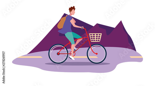 people riding bicycle activity image