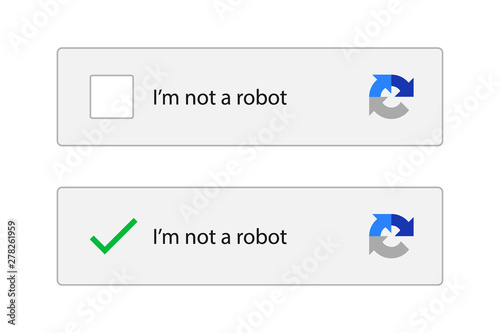 captcha i am not a robot vector computer code.