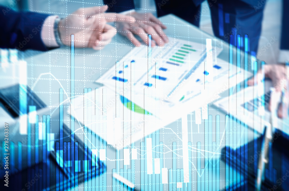 Professional traders. Business Technology Financial concept 2.0. Professional traders. Business Technology Financial concept 2.0.