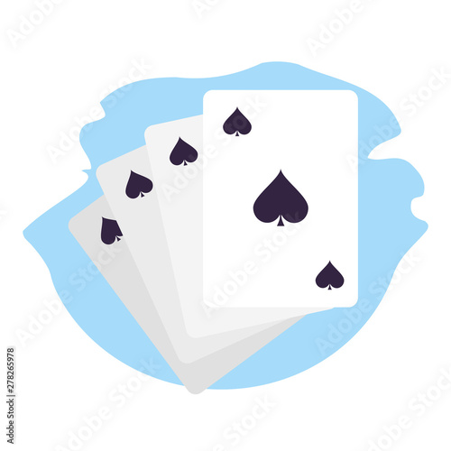 poker casino game cards icons