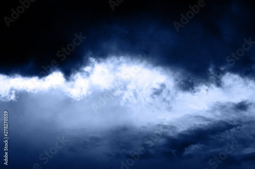 dramatic sky with clouds