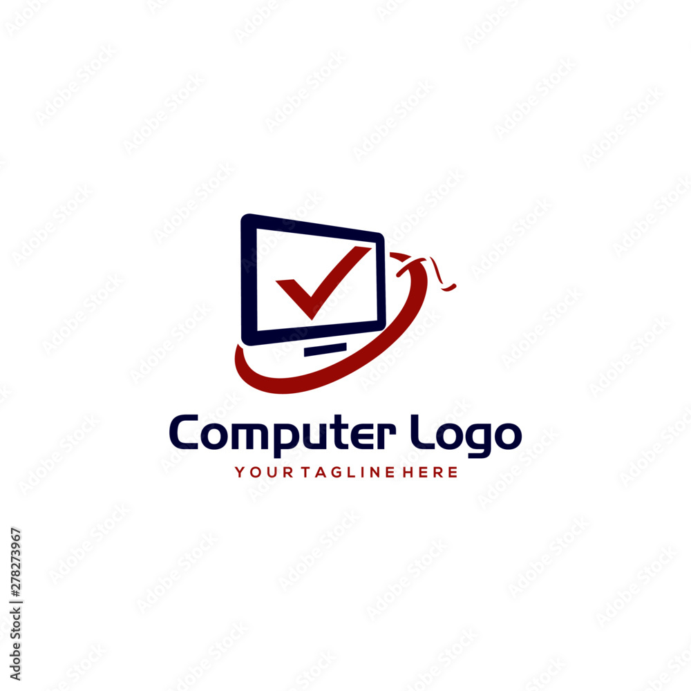 Computer Logo Template Computer Logo Template