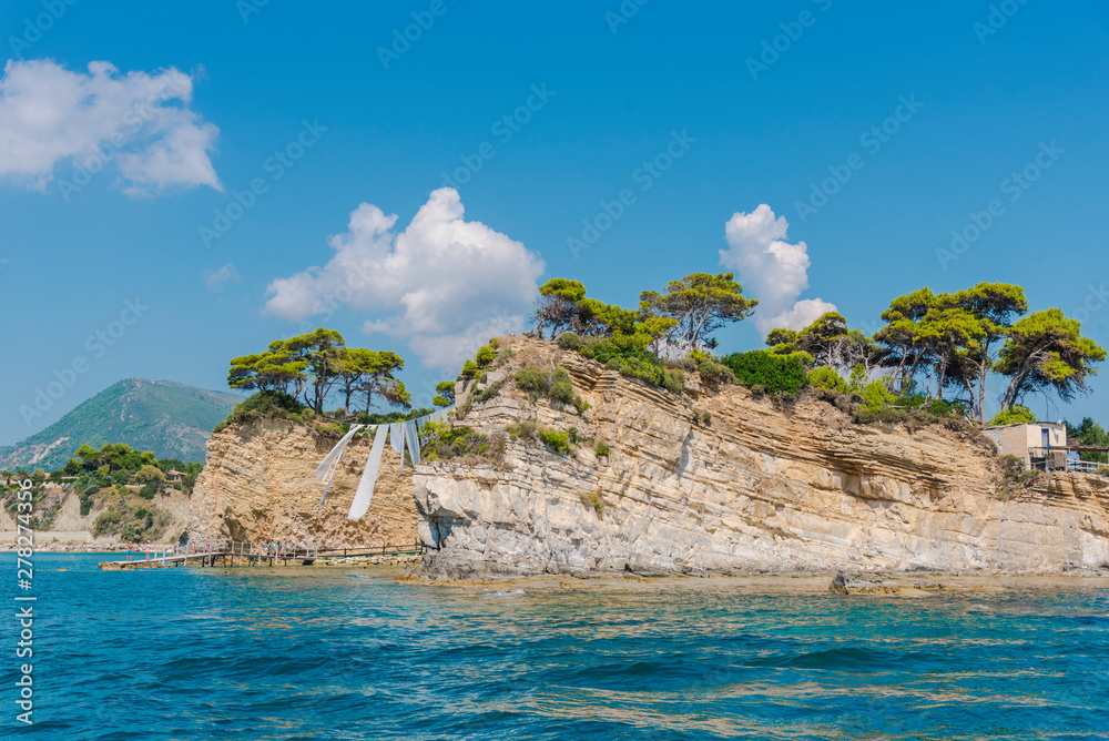 Little island Agios Sostis , Greece