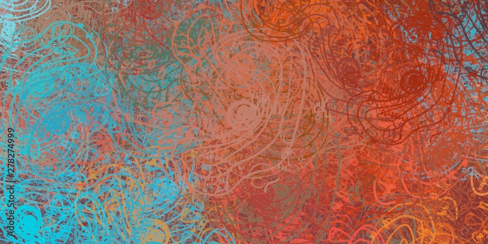 Fototapeta premium Handmade background. Painterly mix. Colorful pattern. Canvas surface. Color texture. Wide brush. Wall painting. Abstract. Oil painting. 2d illustration. Modern art. 