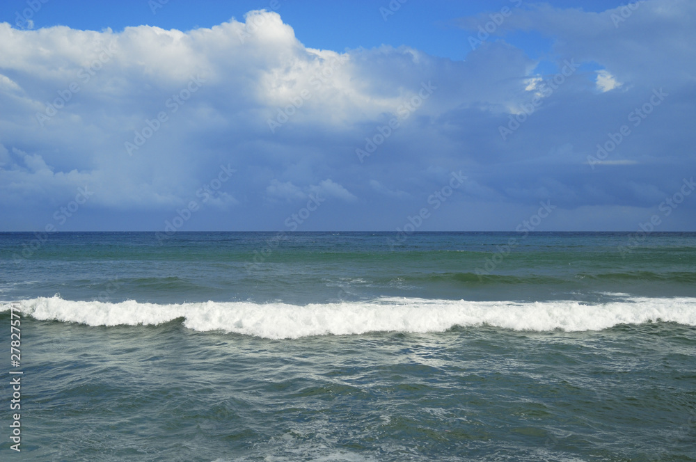 海　波　空　素材