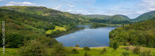 grasmere pano in lake district photo