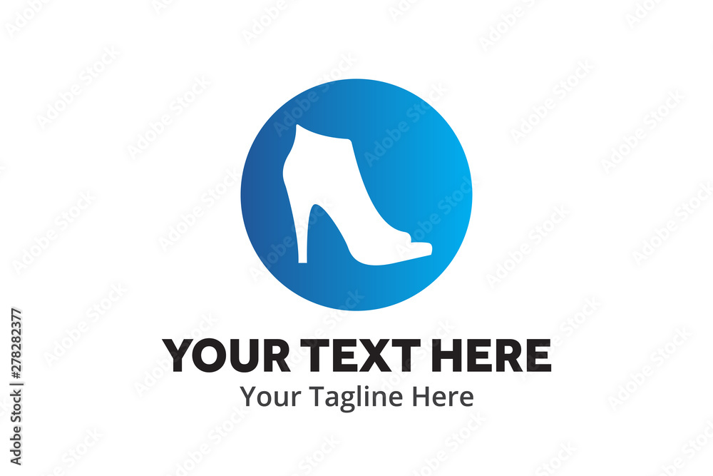 ladies shoes logo , ladies shoes simple logo creative design in flat style with color . shoes logo creative design for identity and business ladies shoes logo , ladies shoes simple logo creative design in flat style with color . shoes logo creative design for identity and business