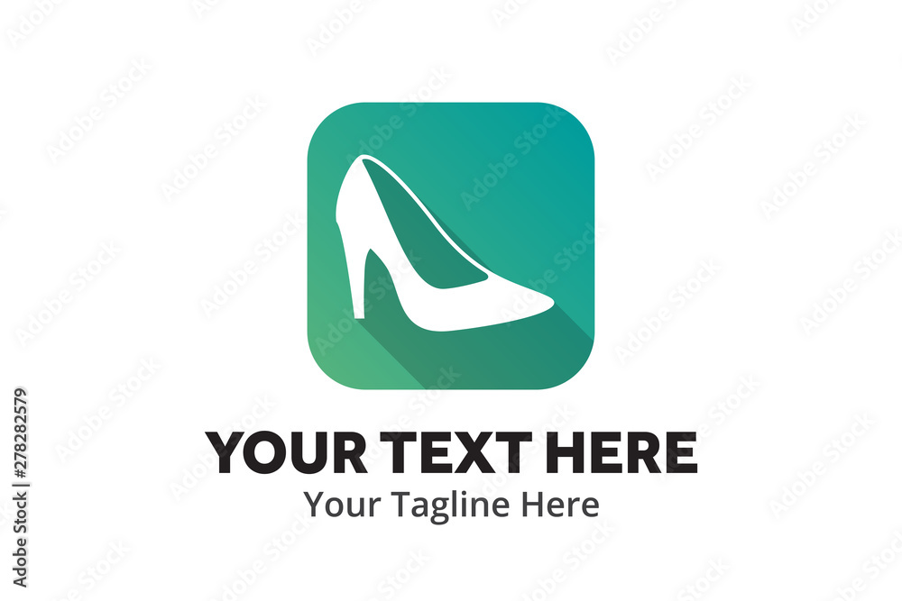 ladies shoes logo , ladies shoes simple logo creative design in flat style with color . shoes logo creative design for identity and business ladies shoes logo , ladies shoes simple logo creative design in flat style with color . shoes logo creative design for identity and business