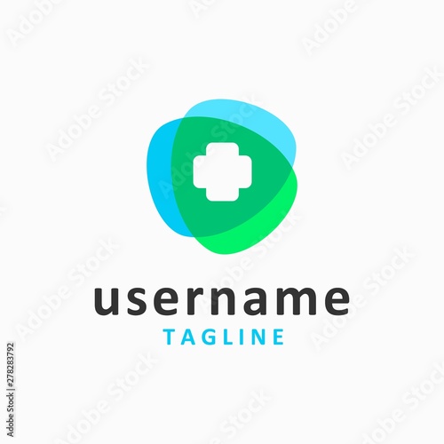 medical logo design inspiration . medical logo template . modern medical pharmaceutical healthcare logo design template . hospital logo design 
