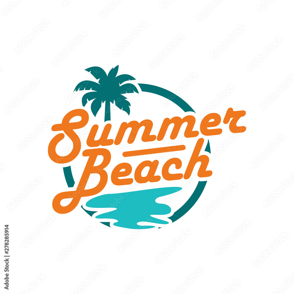 Summer Bech Logo Design Inspiration