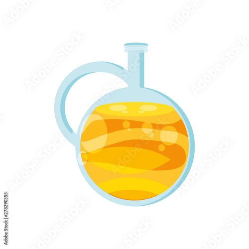 oil jar health isolated icon