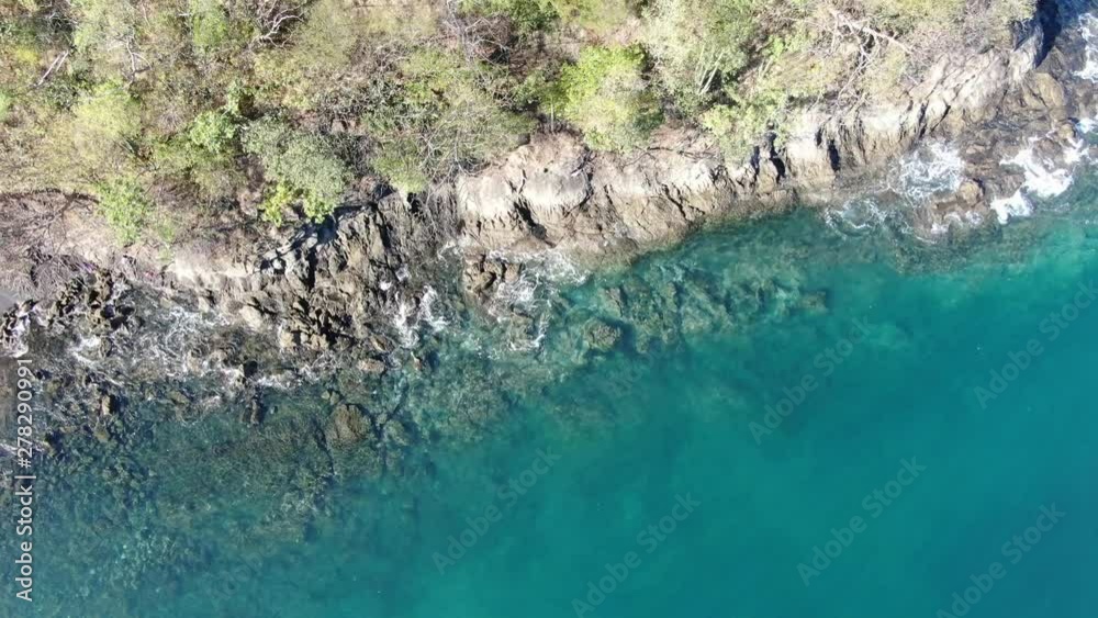 Waves Crashing into the Shore from a drone Waves Crashing into the Shore from a drone