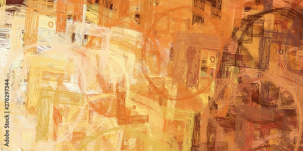 Obraz premium Wall painting. Modern art. Colorful pattern. Oil painting. Handmade background. Color texture. Wide brush. Abstract. Painterly mix. 2d illustration. Backdrop material. 