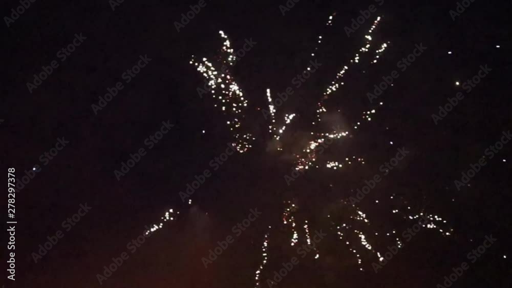 feux d'artifices