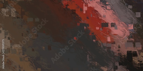 Wall painting. Colorful pattern. Oil painting. Painterly mix. Color texture. Canvas surface. Abstract. Handmade background. 2d illustration. Modern art. Wide brush.