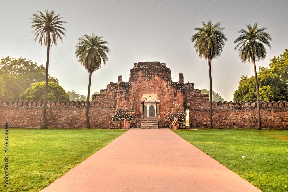 The World Heritage Site of the Humayun Tomb Complex in New Delhi