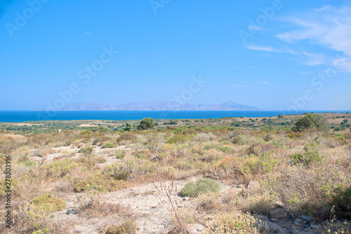 View from Andimachia / Kos to the island of Kalymnos