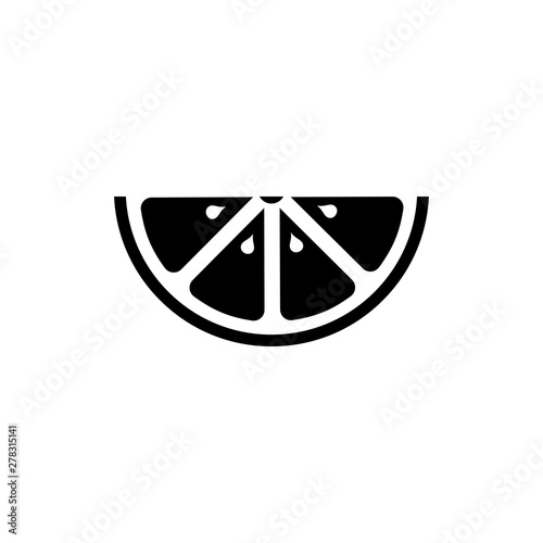 Orange icon vector symbol illustration