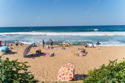 Fototapeta Naklejka Na Ścianę i Meble -  Ballito beautiful beach, Durban, South Africa