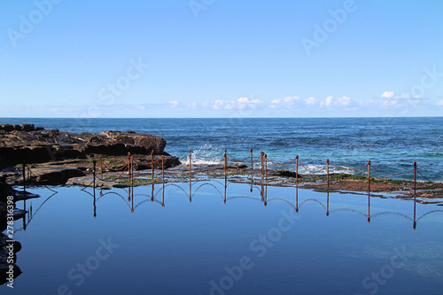 Reflections at The Bogey hole Newcastle Australia