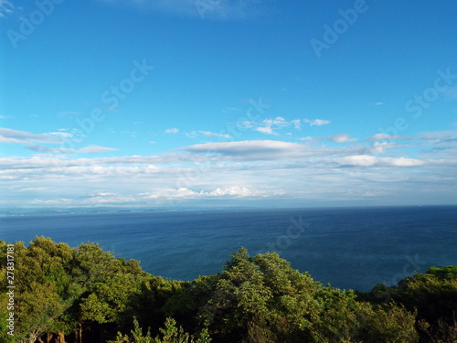  A sunny day sea and sky, Japan, Awaji Island
