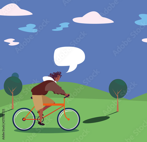 people riding bicycle activity image