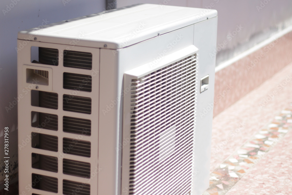 Air conditioner compressor outside unit. Air conditioner compressor outside unit.