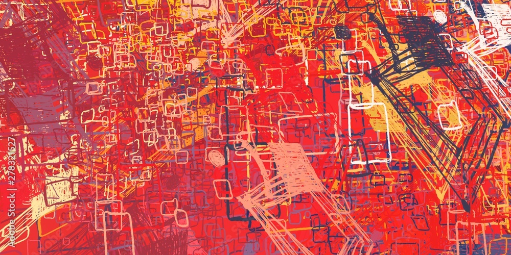 Obraz premium Artistic sketch structure. Creative art. 2d illustration. Texture backdrop painting element.