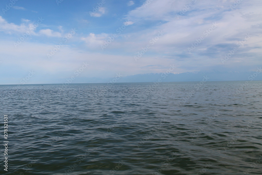 Obraz premium morning on the river