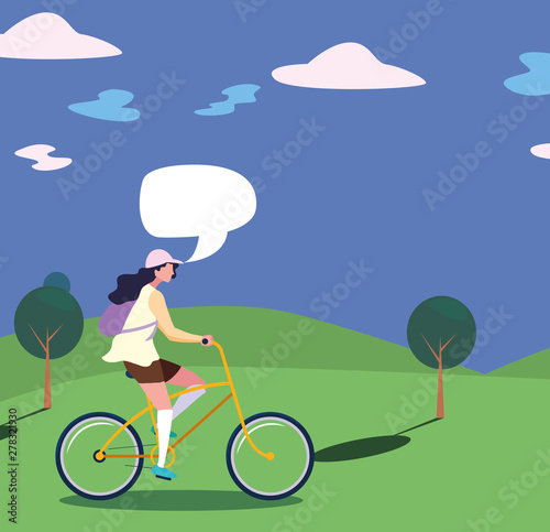 people riding bicycle activity image