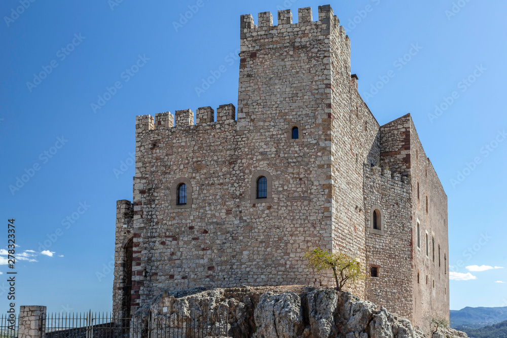 Ancient medieval castle of village El Papiol, Catalonia, Spain. Ancient medieval castle of village El Papiol, Catalonia, Spain.