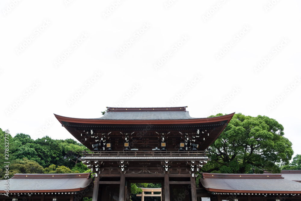 (東京都ー都市風景)新緑の中の明治神宮7 (東京都ー都市風景)新緑の中の明治神宮7