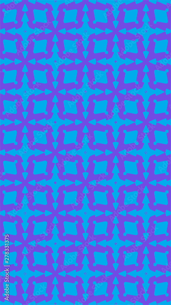 Ornate geometric pattern and two-tone abstract background Ornate geometric pattern and two-tone abstract background