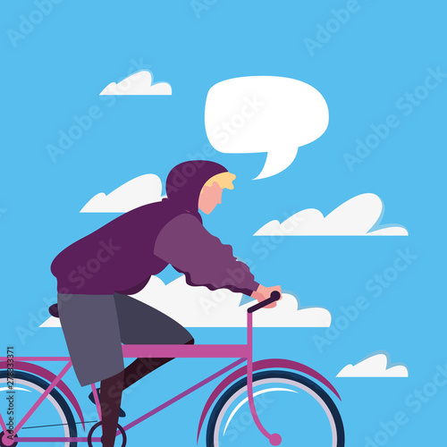 people riding bicycle activity image