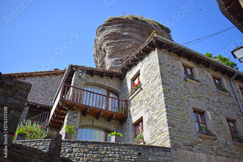 Rupit, pueblo medieval en provinvia de Barcelona photo