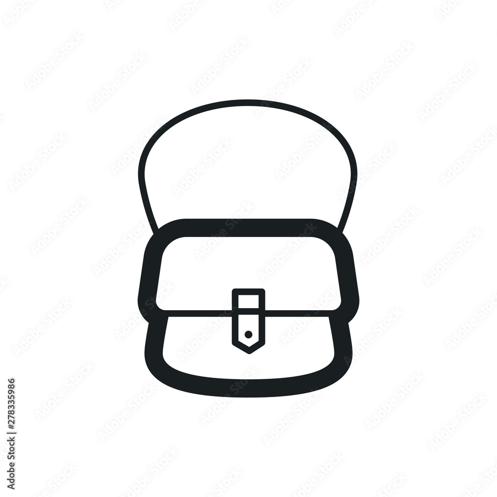 lady bag vector icon lady bag vector icon