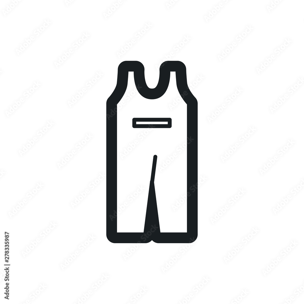 overalls vector icon overalls vector icon