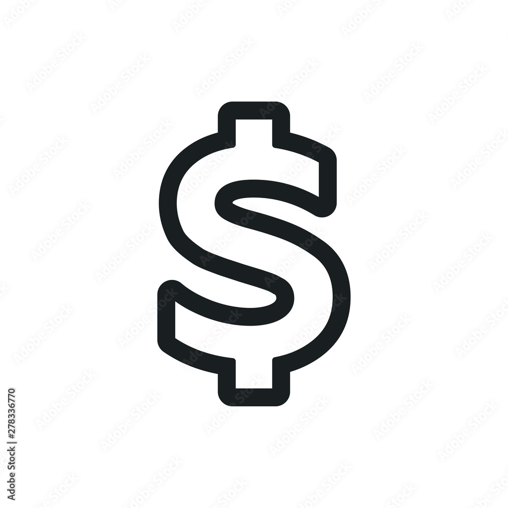 dollar sign vector icon dollar sign vector icon