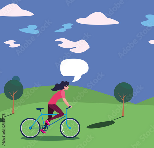 people riding bicycle activity image