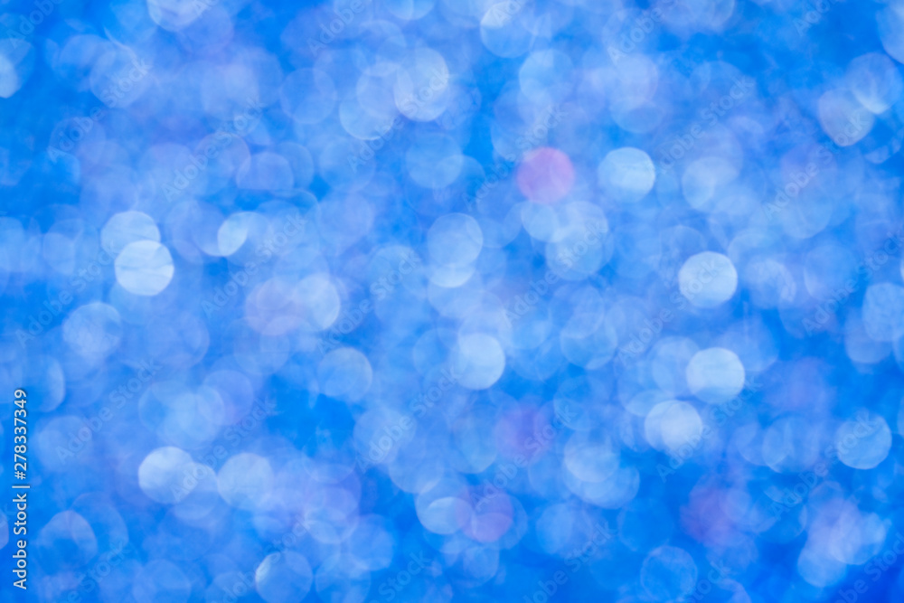 blue background with bokeh