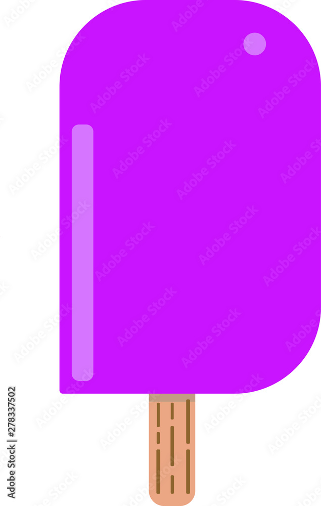  ice cream color vector icon