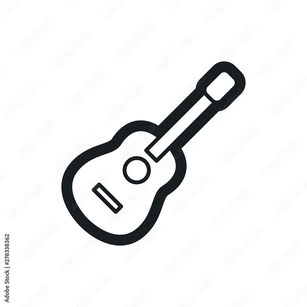 guitar vector icon