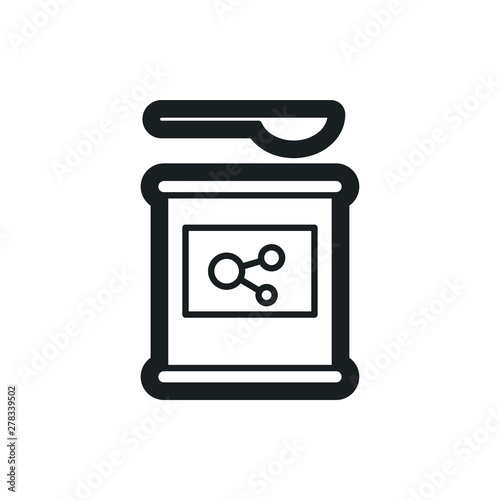 sports nutrition vector icon