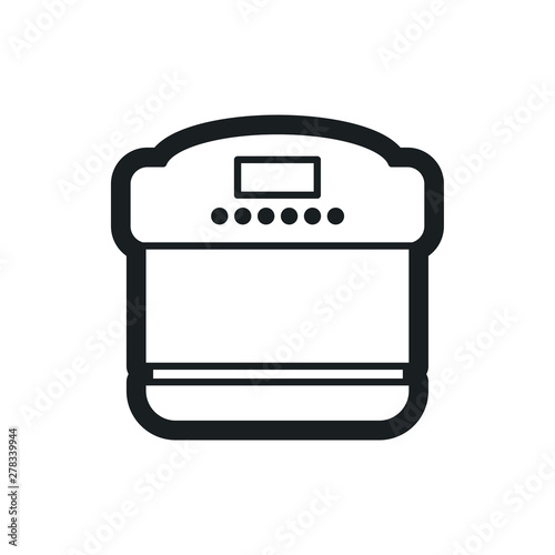 multi cooker vector icon