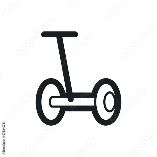 hoverboard vector icon