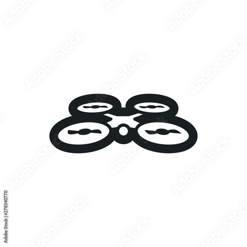 quadrocopter vector icon